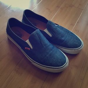 Vans Slip on, Denim/rich blue